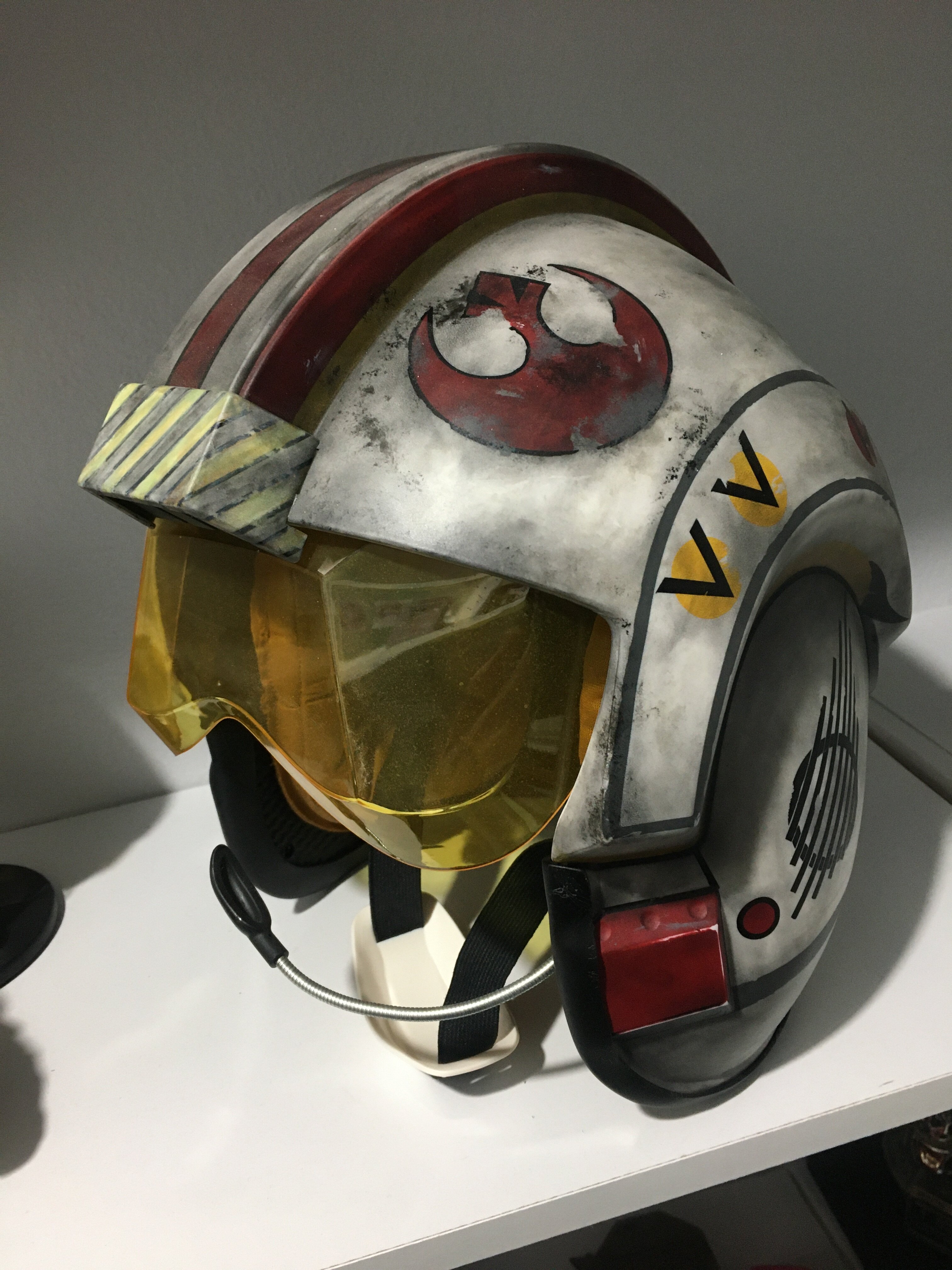 X Wing helmet comparisons Black Series Wedge Disney Luke and