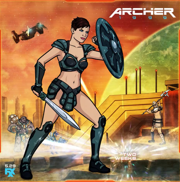Archer 1999 - Cheryl's Gladiator Armor | RPF Costume and Prop Maker  Community