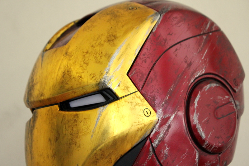 Limited Run - IRON MAN MARK II , III , IV , VI finished helmet 3D ...