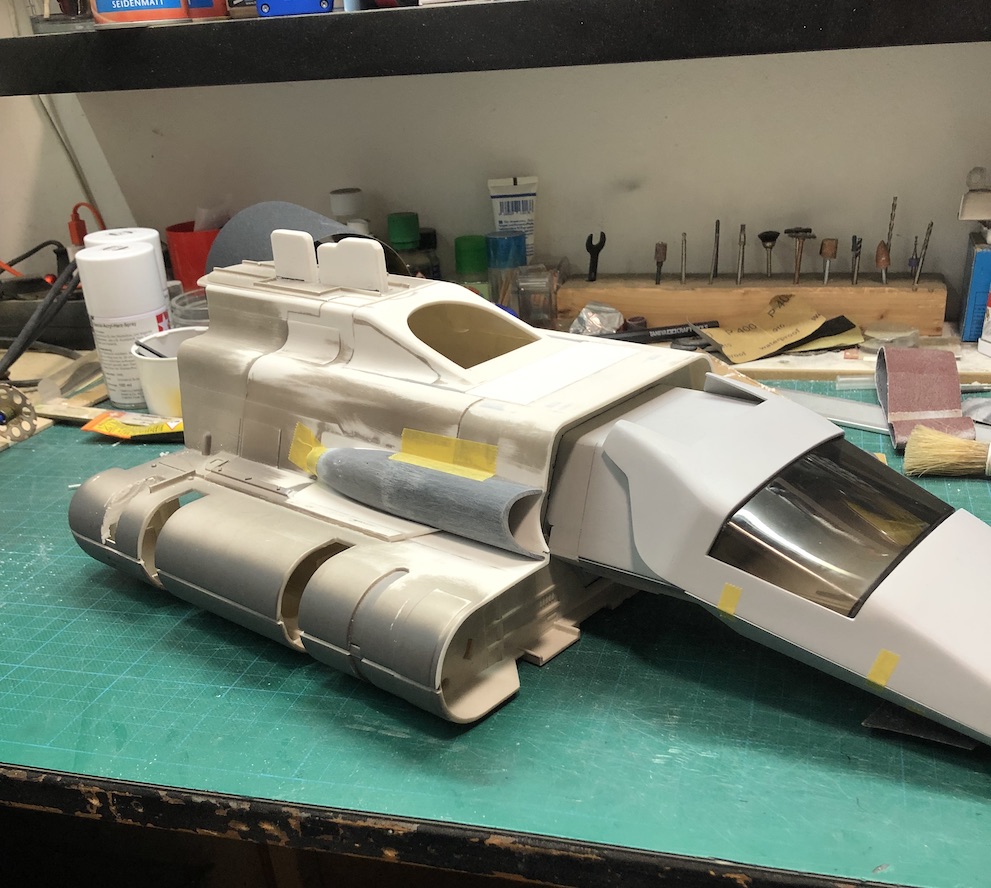 Imperial shuttle hasbro top