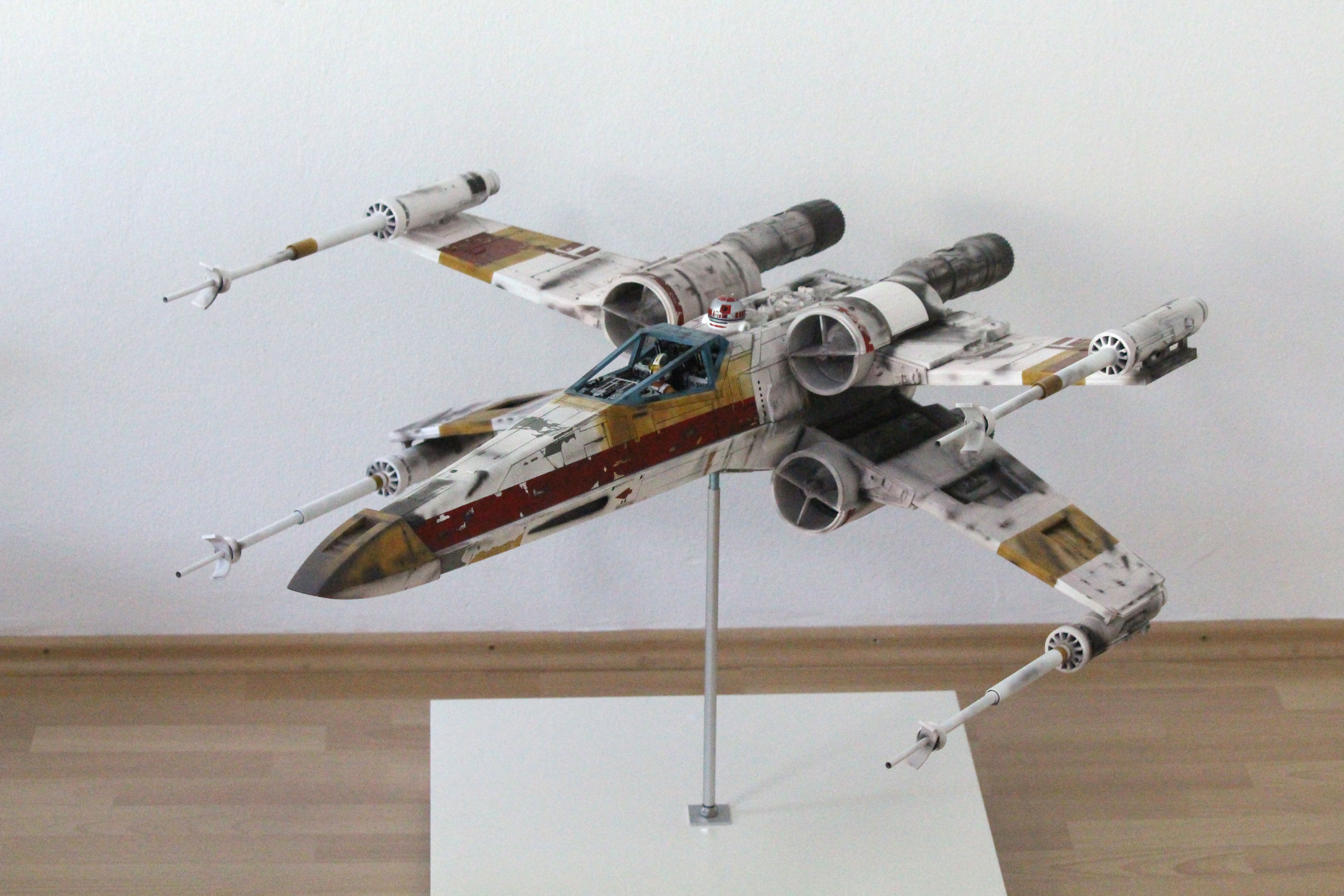 afvisning sætte ild Finde på 3D-printed X-Wing in 1:12 scale (for Hasbro Black Series 6" figures) | RPF  Costume and Prop Maker Community