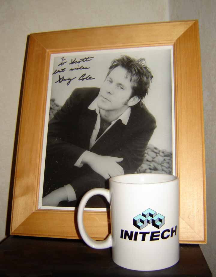 Initech mug and autograph.jpg