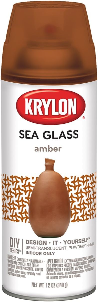 Krylon Sea Glass Amber Translucent spray paint.jpg