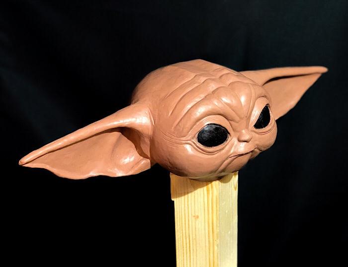 grogu sculpture