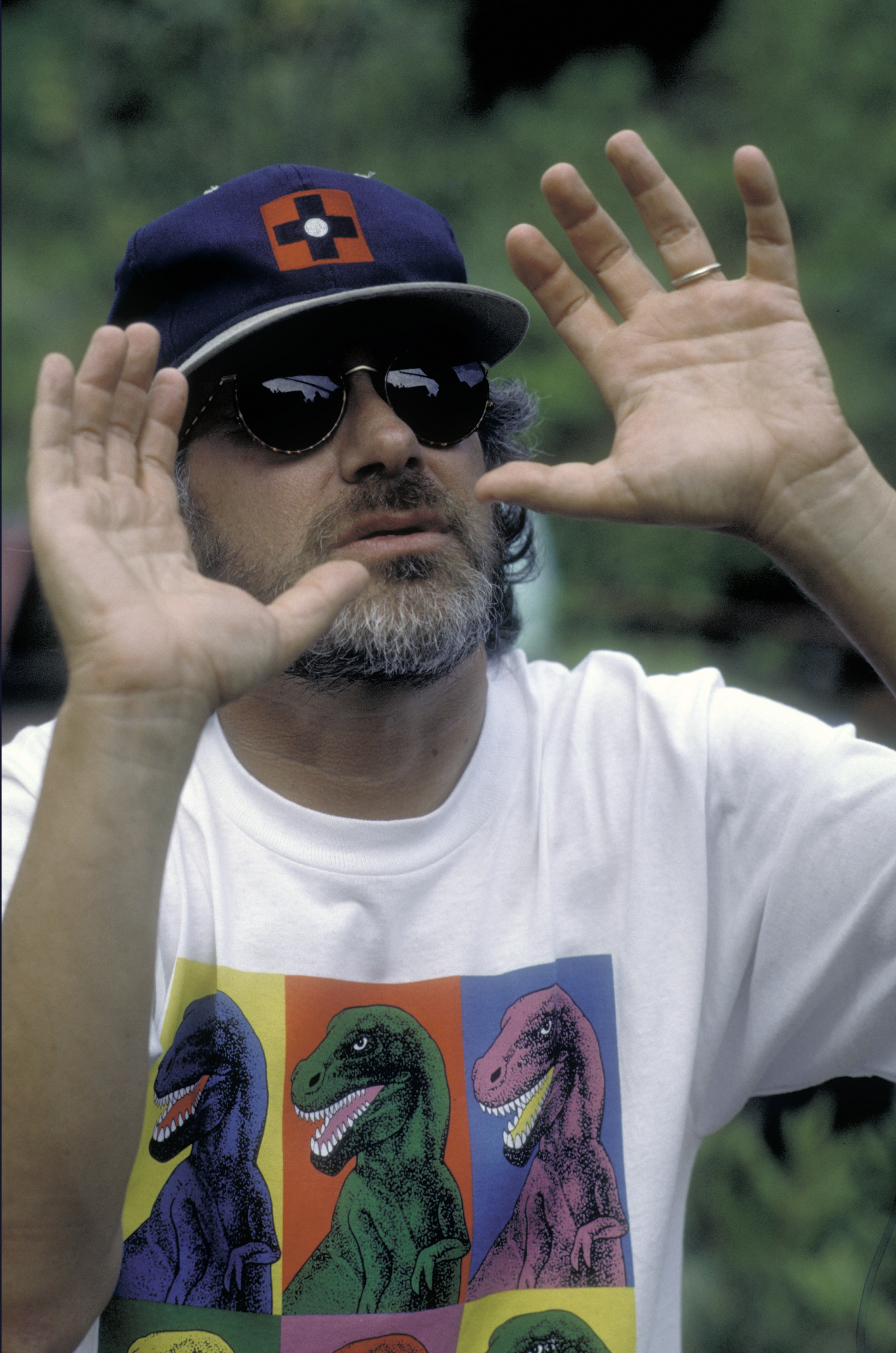 Steven Spielberg Cap Jurassic park RPF Costume and Prop Maker