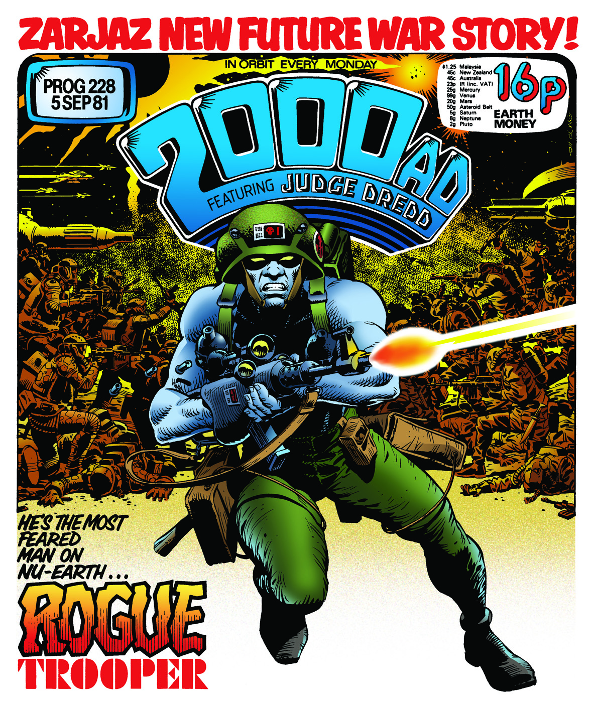 Gunnar (Rogue Trooper's Rifle) prop replica build RPF Costume and