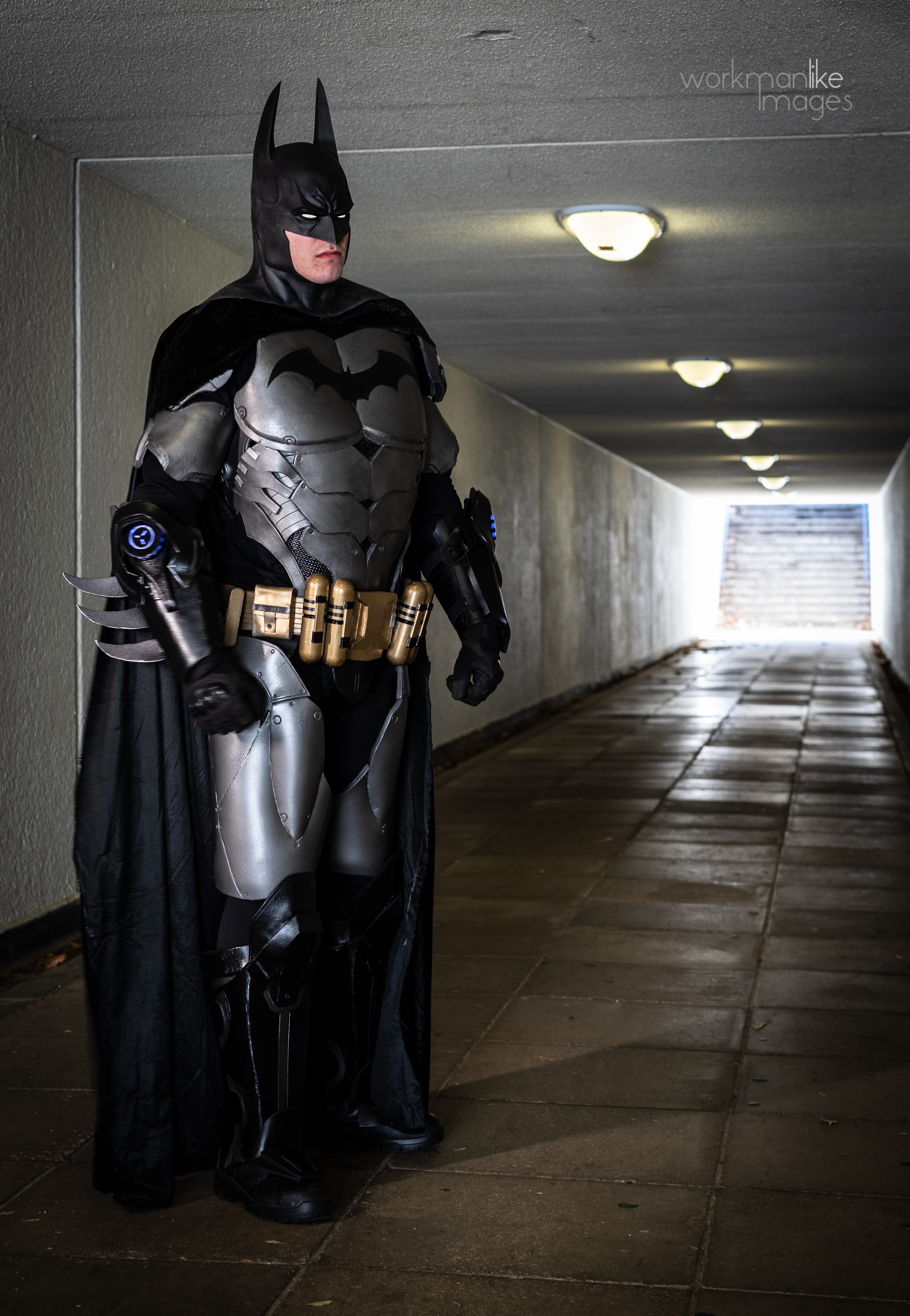 Arkham asylum armored batman cosplay