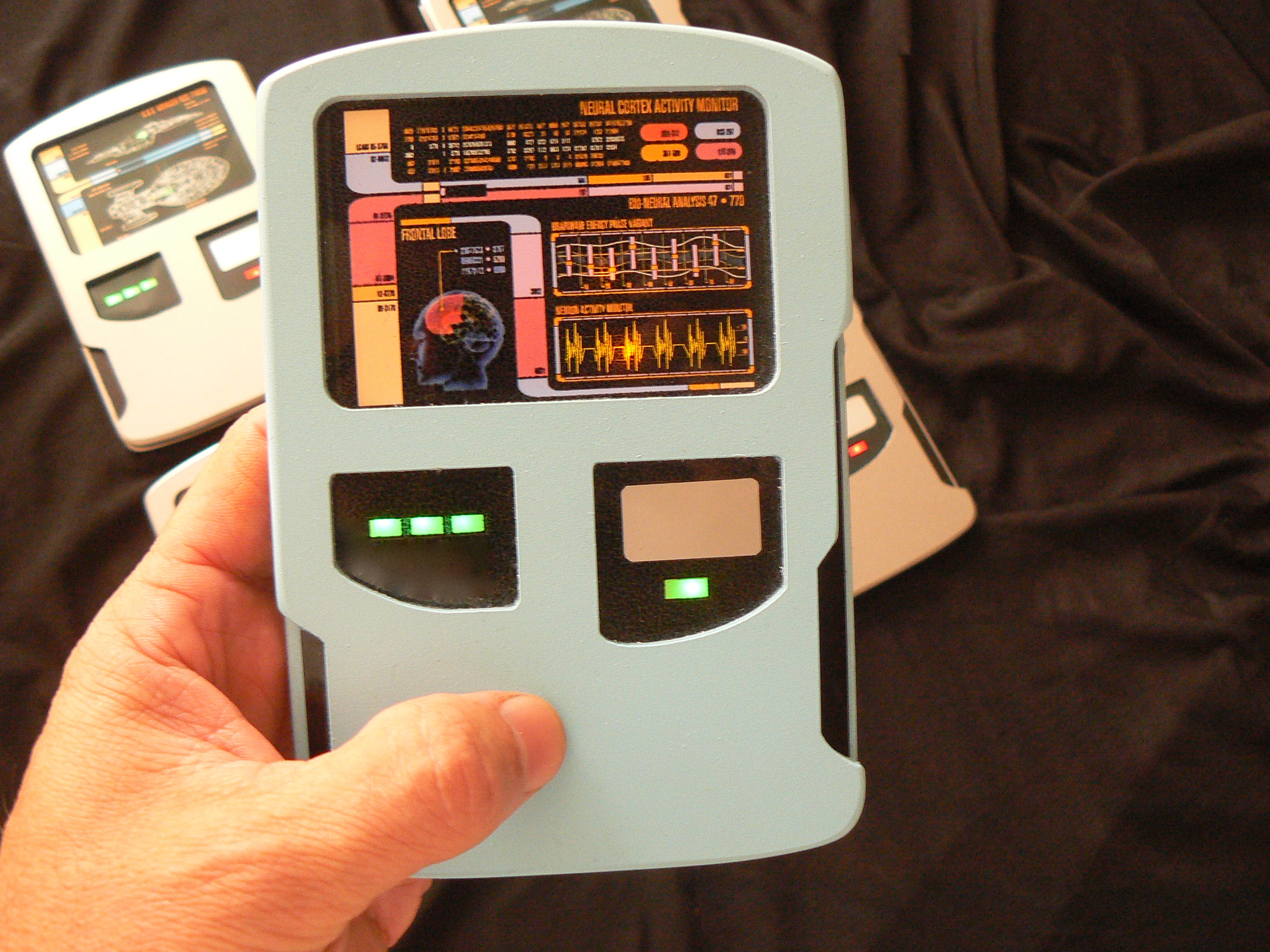 Star Trek Voyager DS9 Small PADD Prop Kit!! New price!! International Shipping 