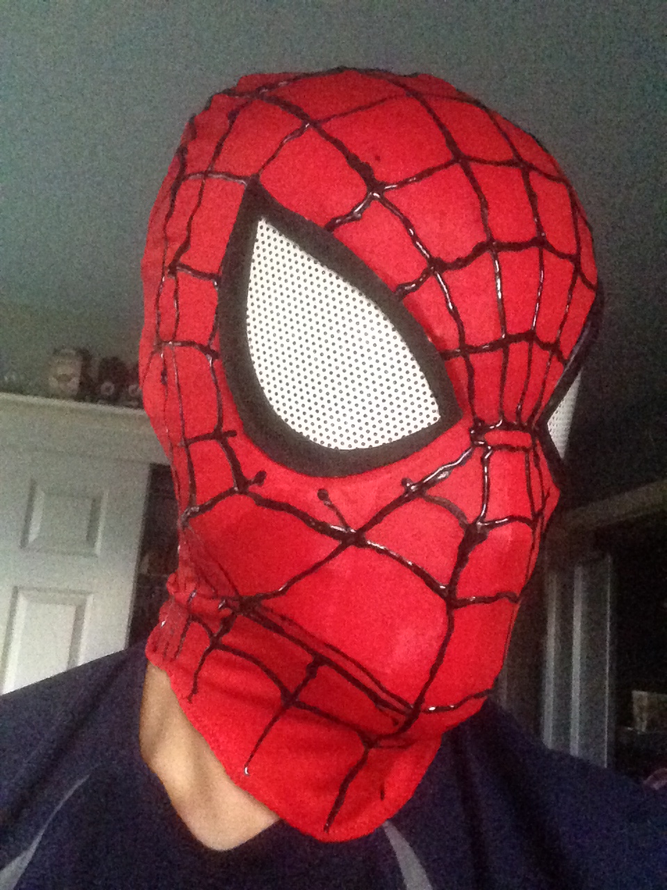 Quick and Cheap Amazing Spider-Man 2 mask