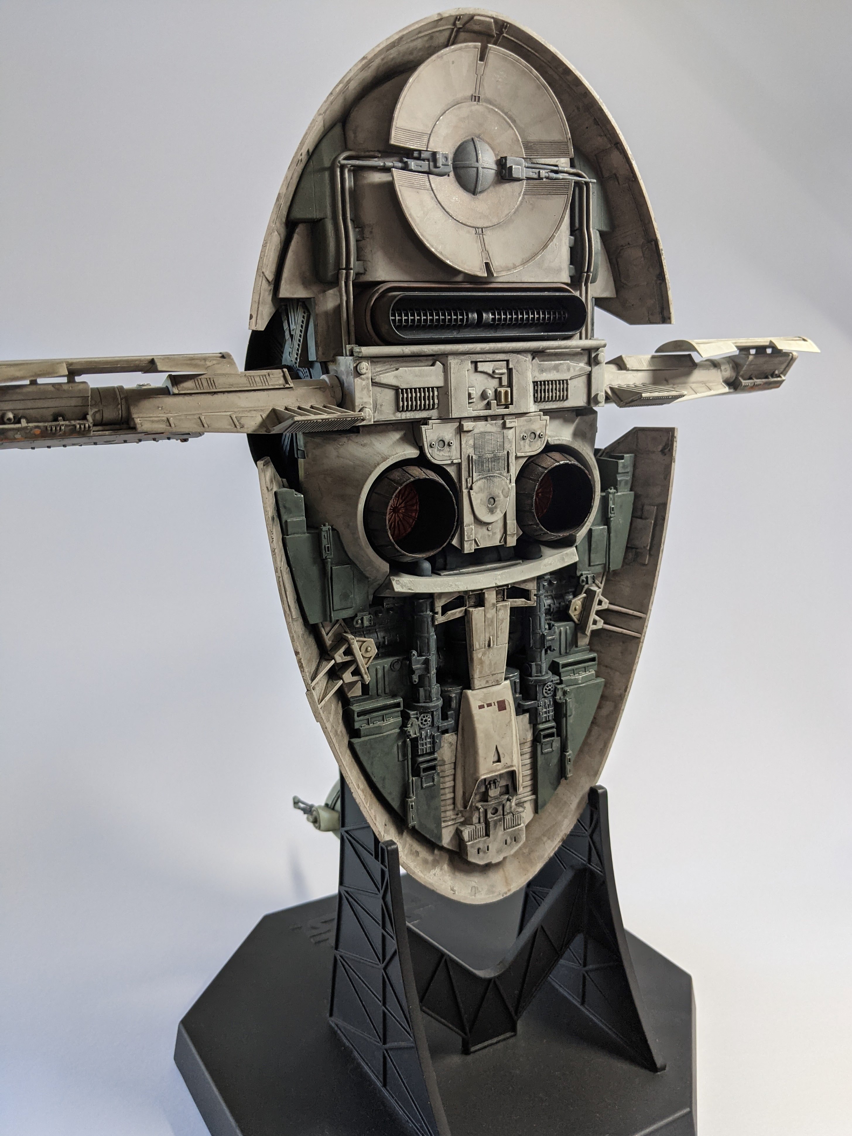 Fine Molds 1/72 Slave 1 build - Undeside - Akwalek RPF