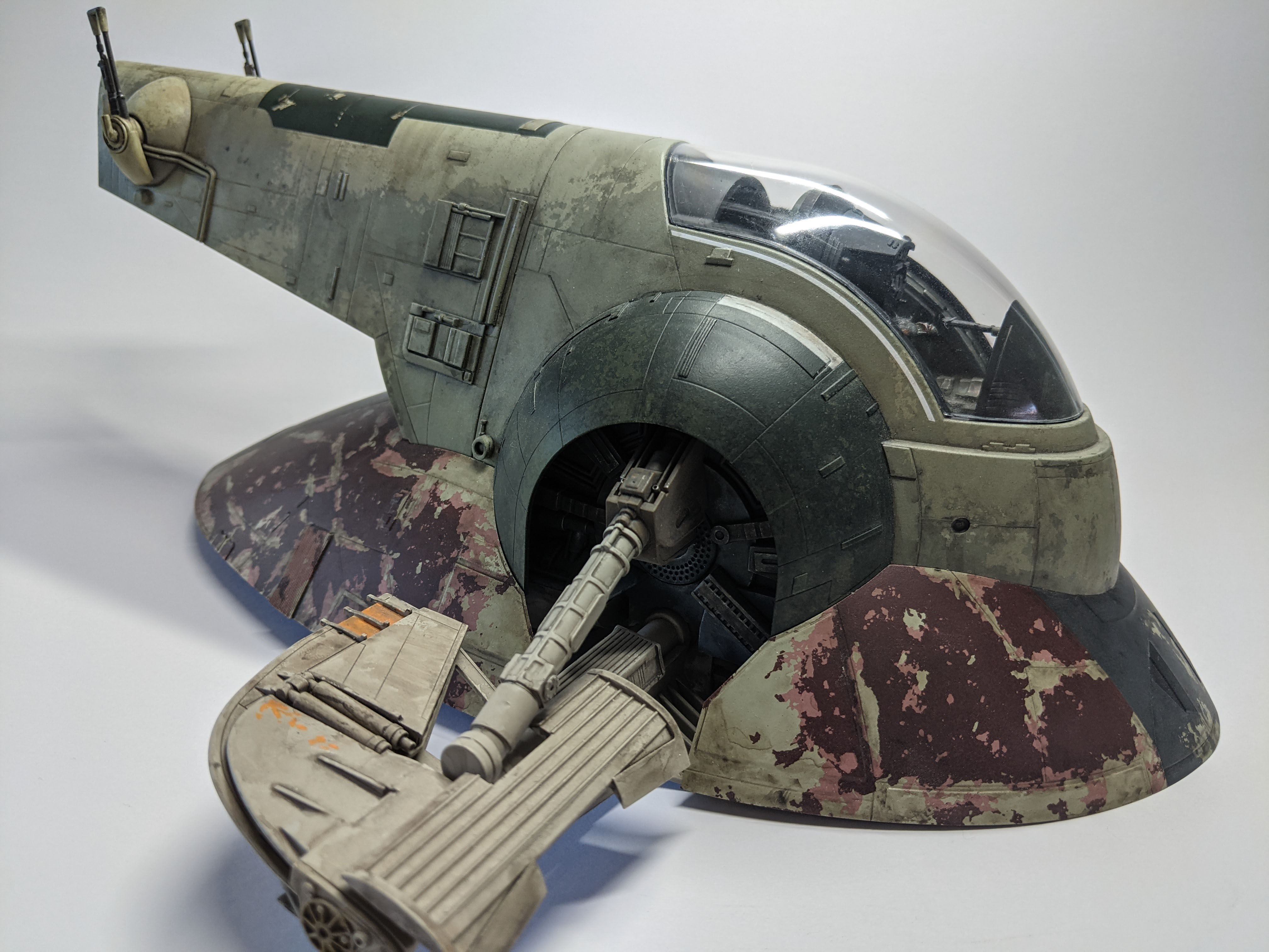 Fine Molds 1/72 Slave 1 build - Right Side - Akwalek RPF