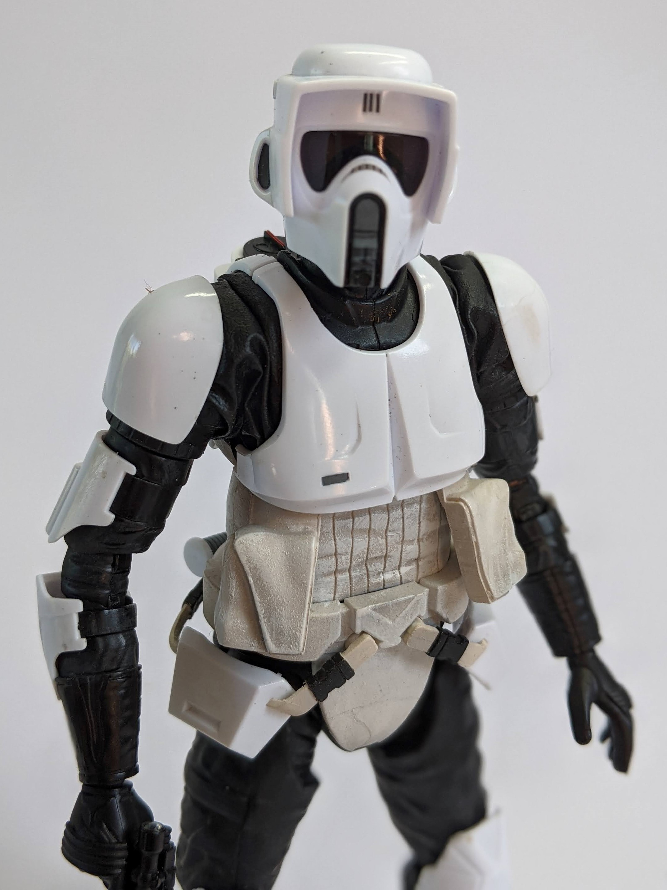 Bandai 1/12 Scout Trooper build - Front Close - Akwalek RPF