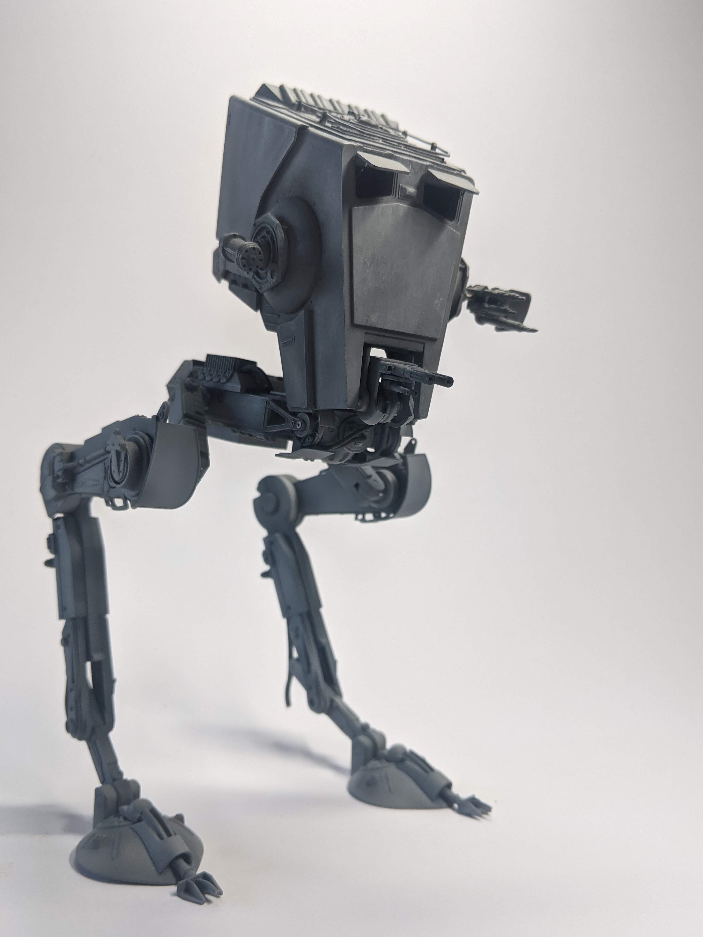 Bandai 1/48 Scout Walker build - Right Side - Akwalek RPF