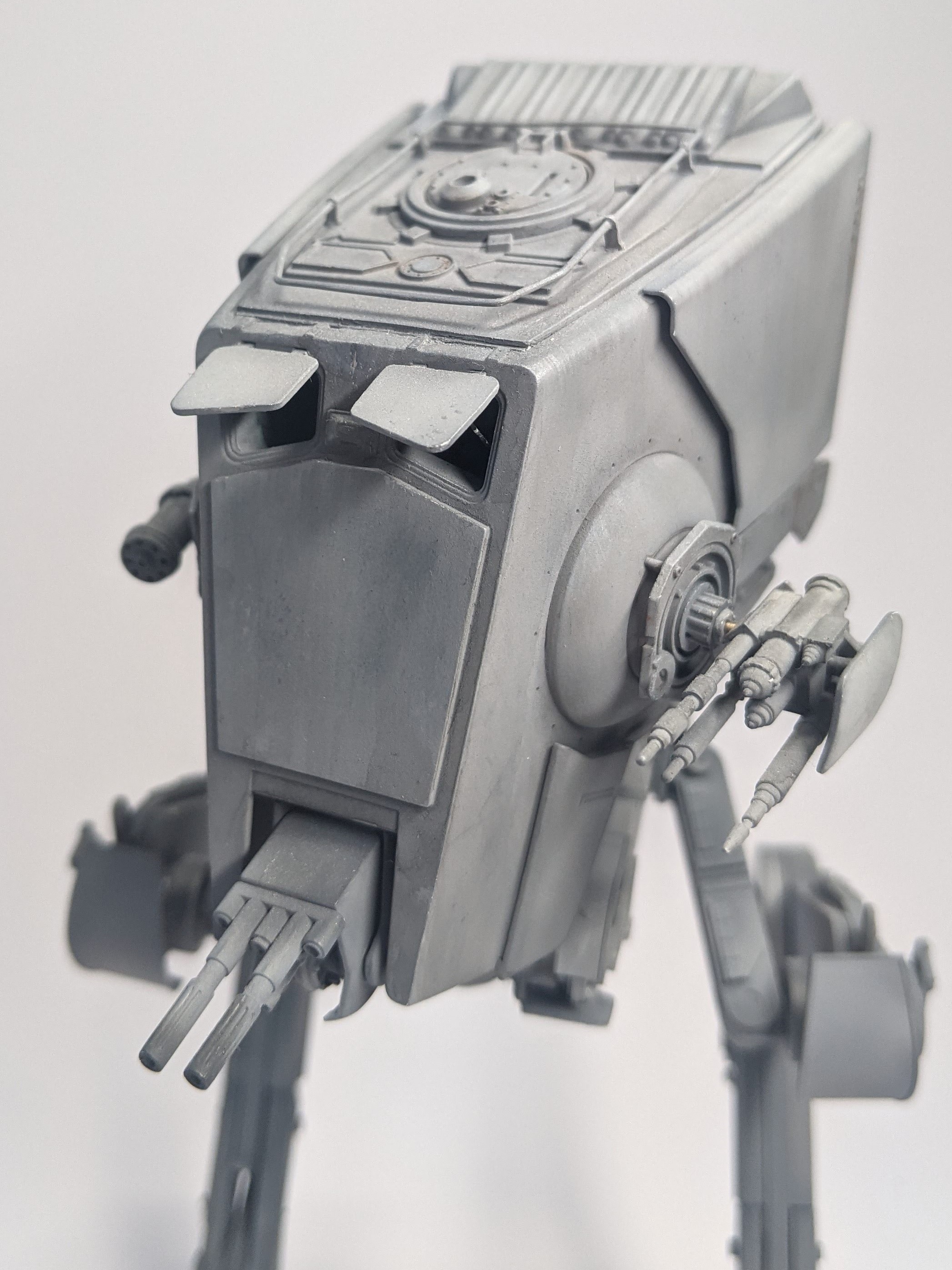 Bandai 1/48 Scout Walker build - Head Close up - Akwalek RPF