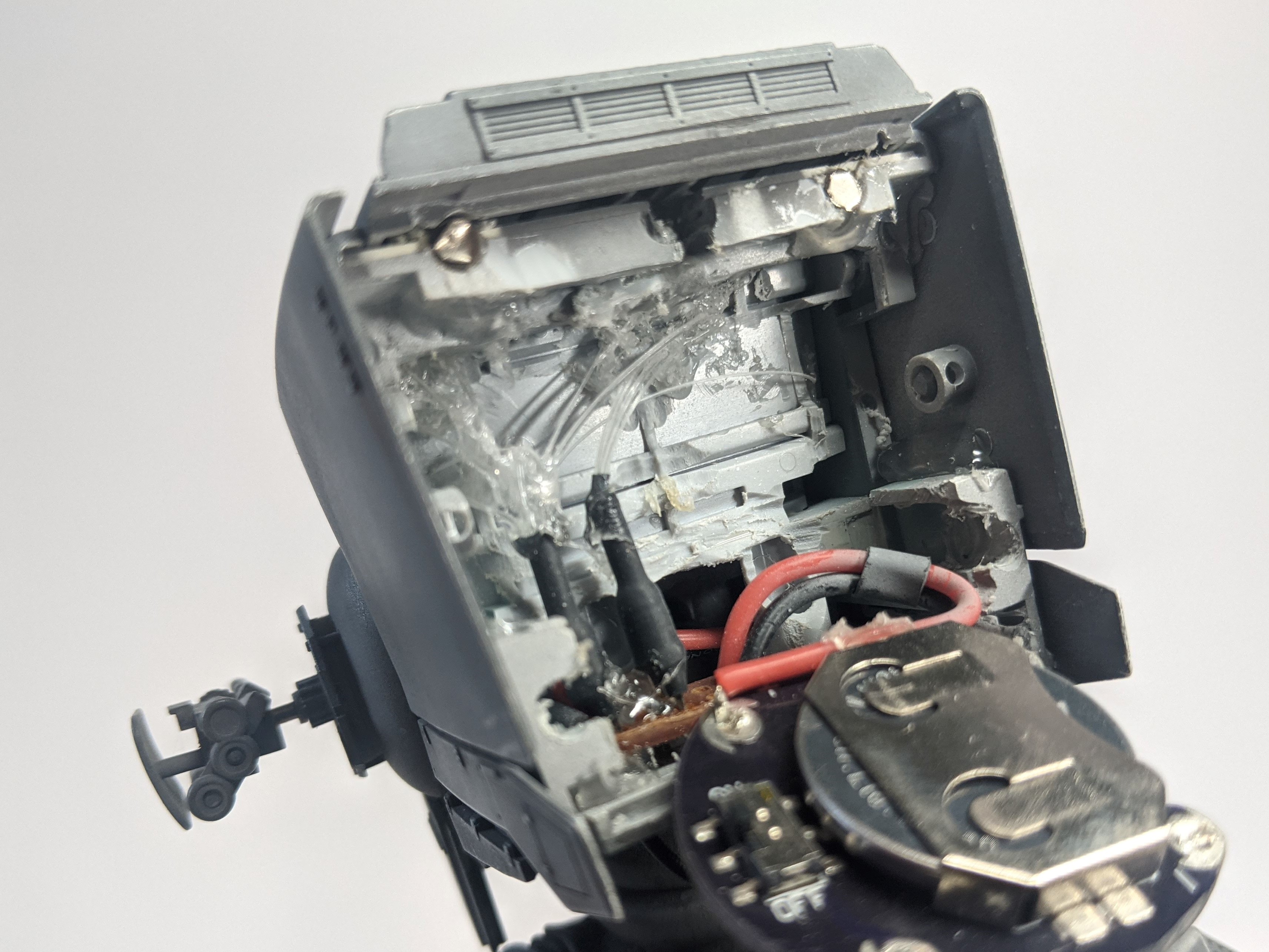 Bandai 1/48 Scout Walker build - Lighting mess ;) - Akwalek RPF