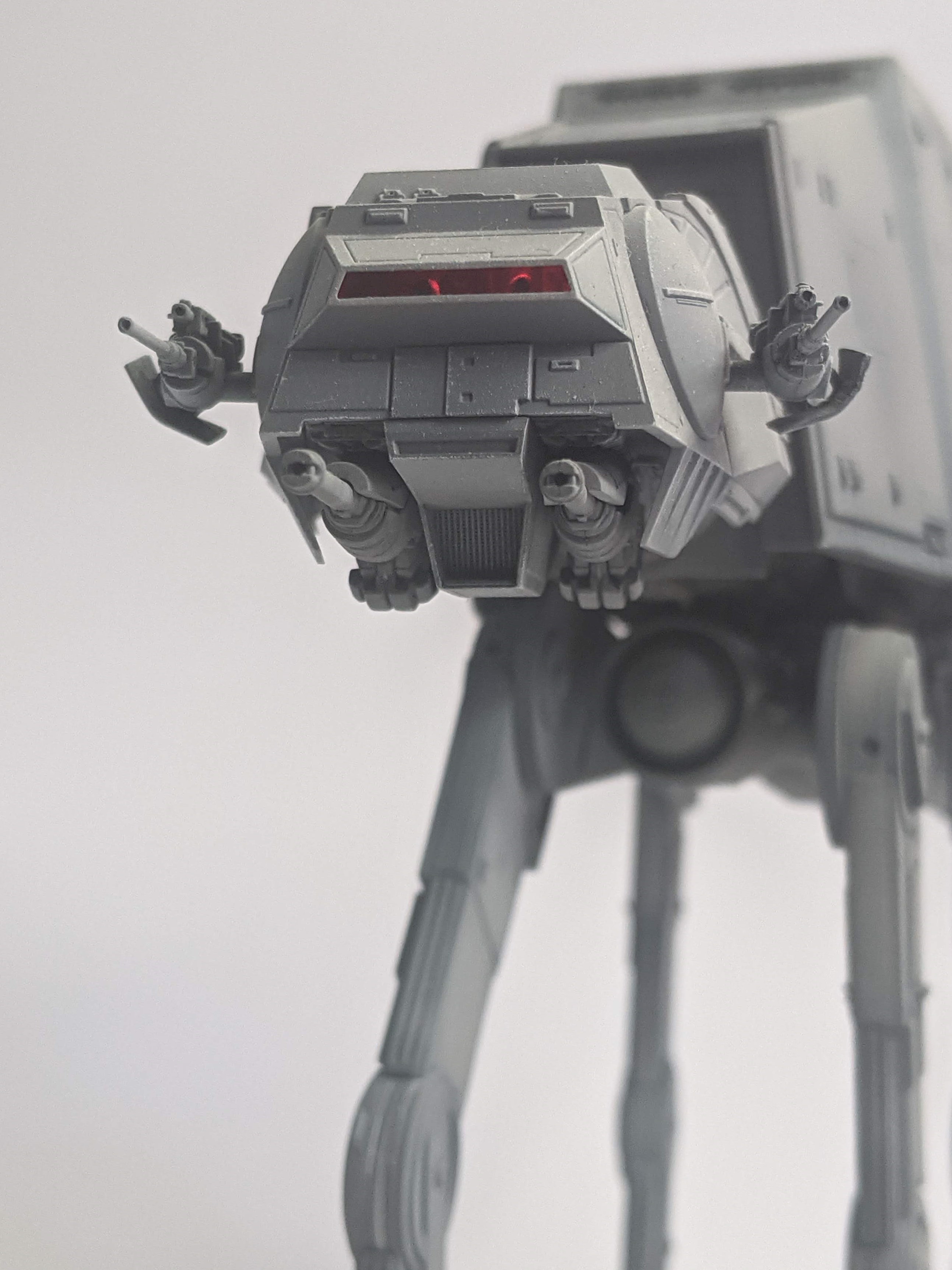 Bandai 1/144 AT-AT Walker build - Lighting Cockpit View - Akwalek RPF