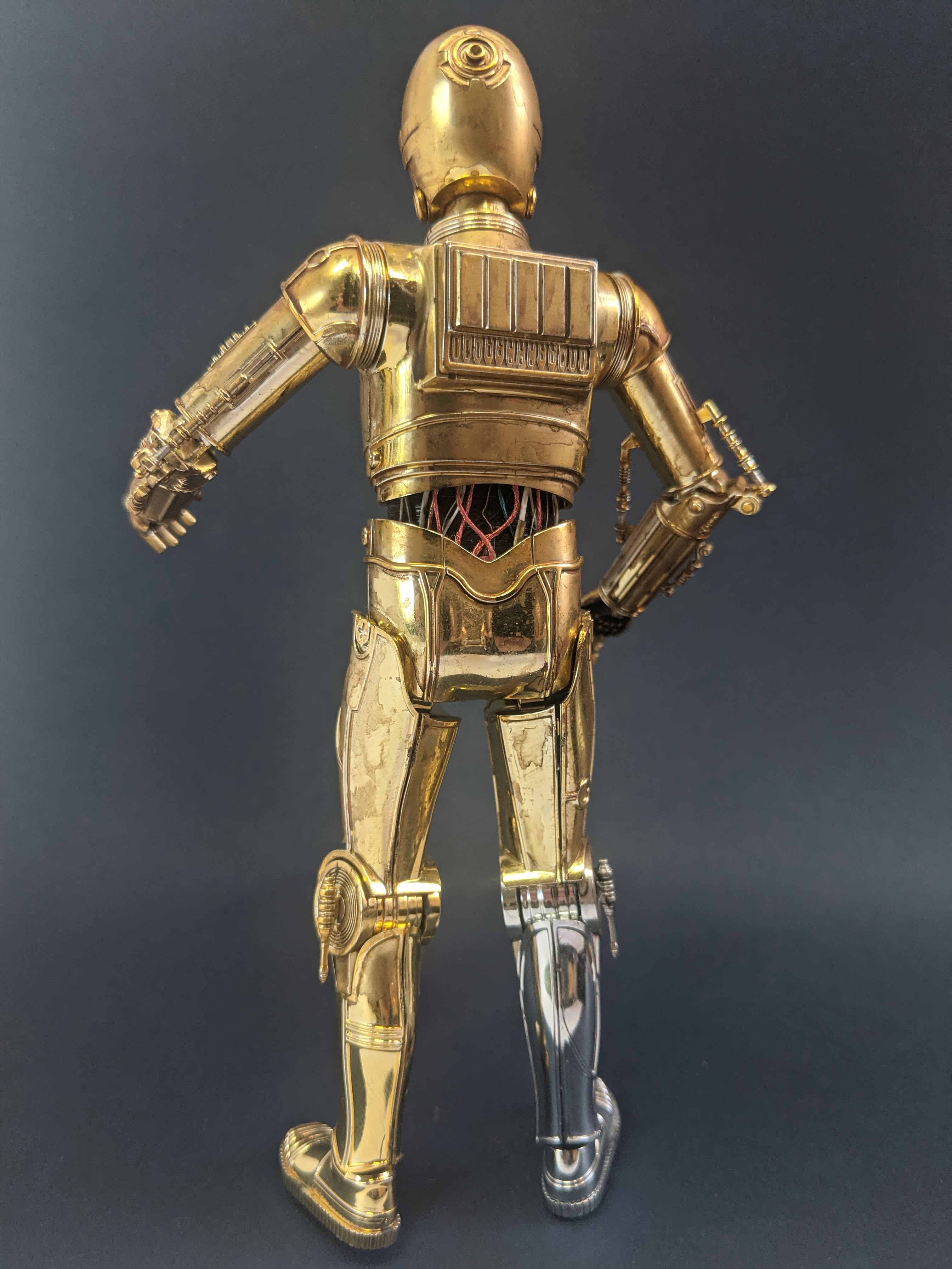 Bandai 1/12 C-3PO build - Rear - Akwalek RPF