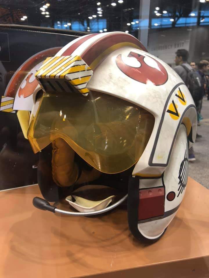 luke black series helmet