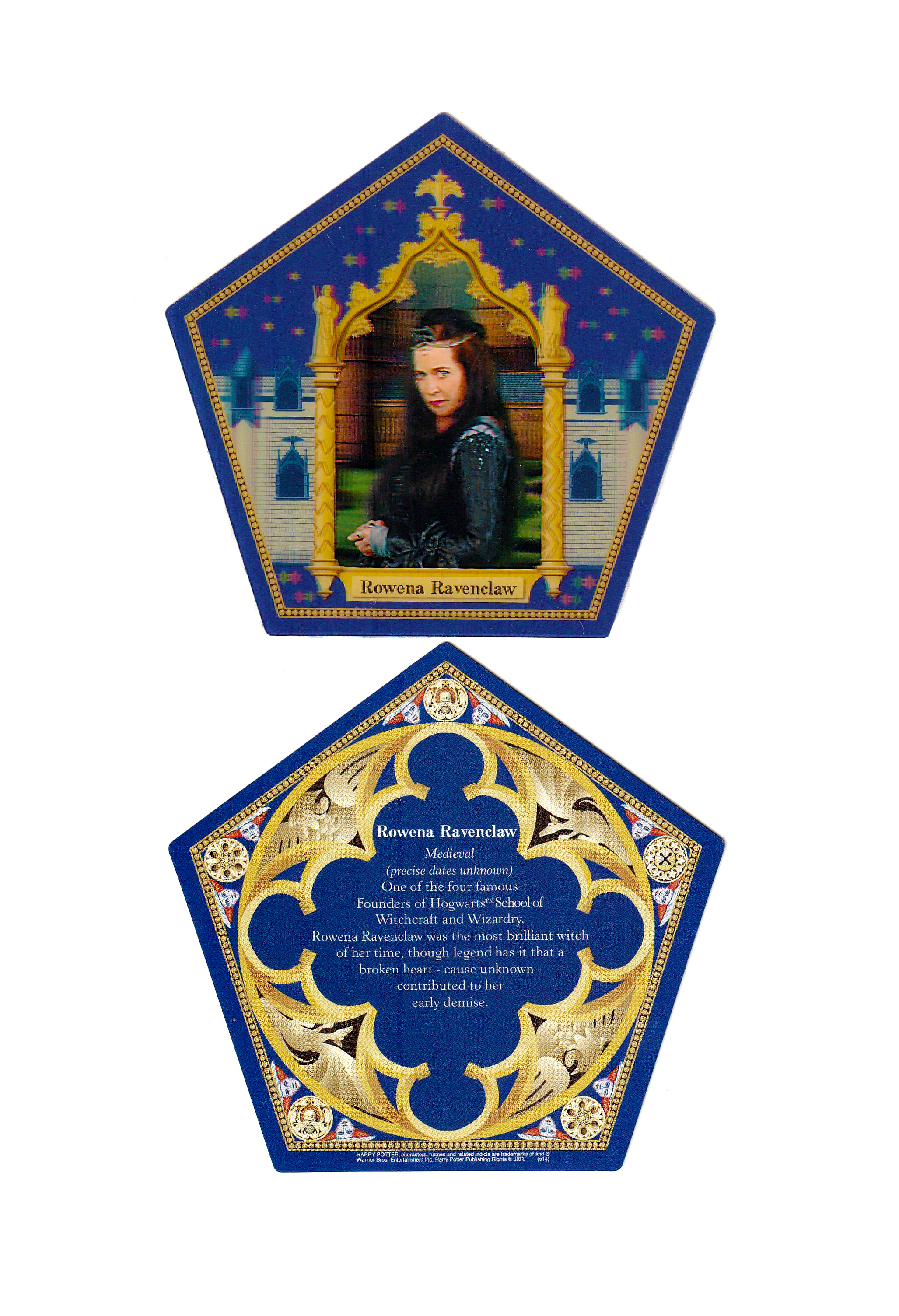 Rowena Ravenclaw Harry Potter Chocolate Frog Wizard Card UNIVERSAL STUDIOS  JPN