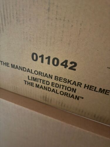 EFX Star Wars The Mandalorian Beskar Helmet Prop Replica LE 1000 Season 2 MIB! - Picture 2 of 5