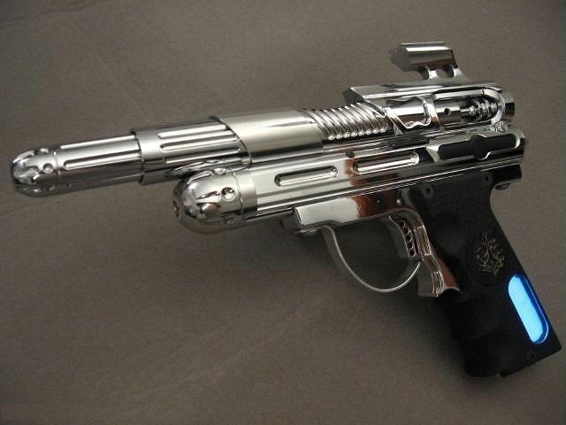 Psycho Ballistics Silver Bullet LCD Paintball Gun - Black