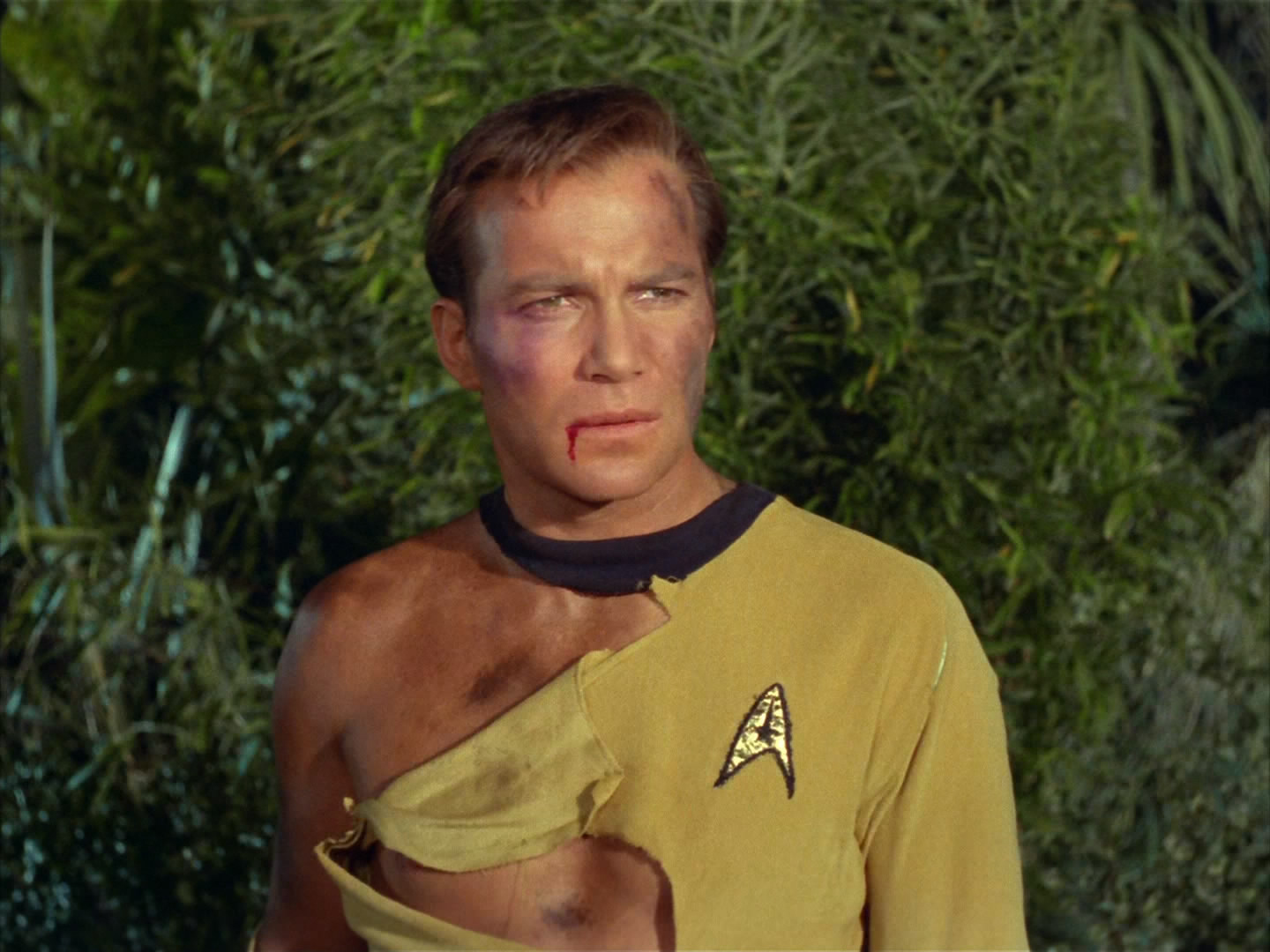Here are two previous Shatner Kirk tunics at auction