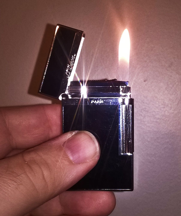 ST Dupont Black Lacquer and Silver Lit s.jpg