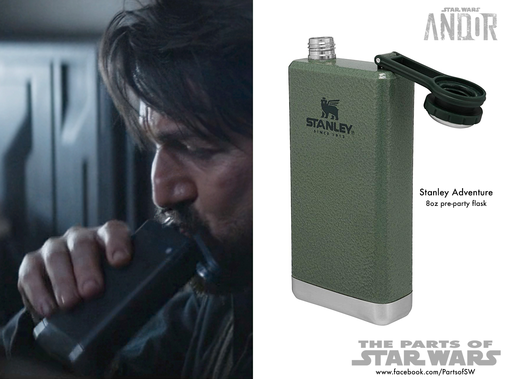 Stanley Adventure 8oz Pre-Party Flask in Andor.jpg