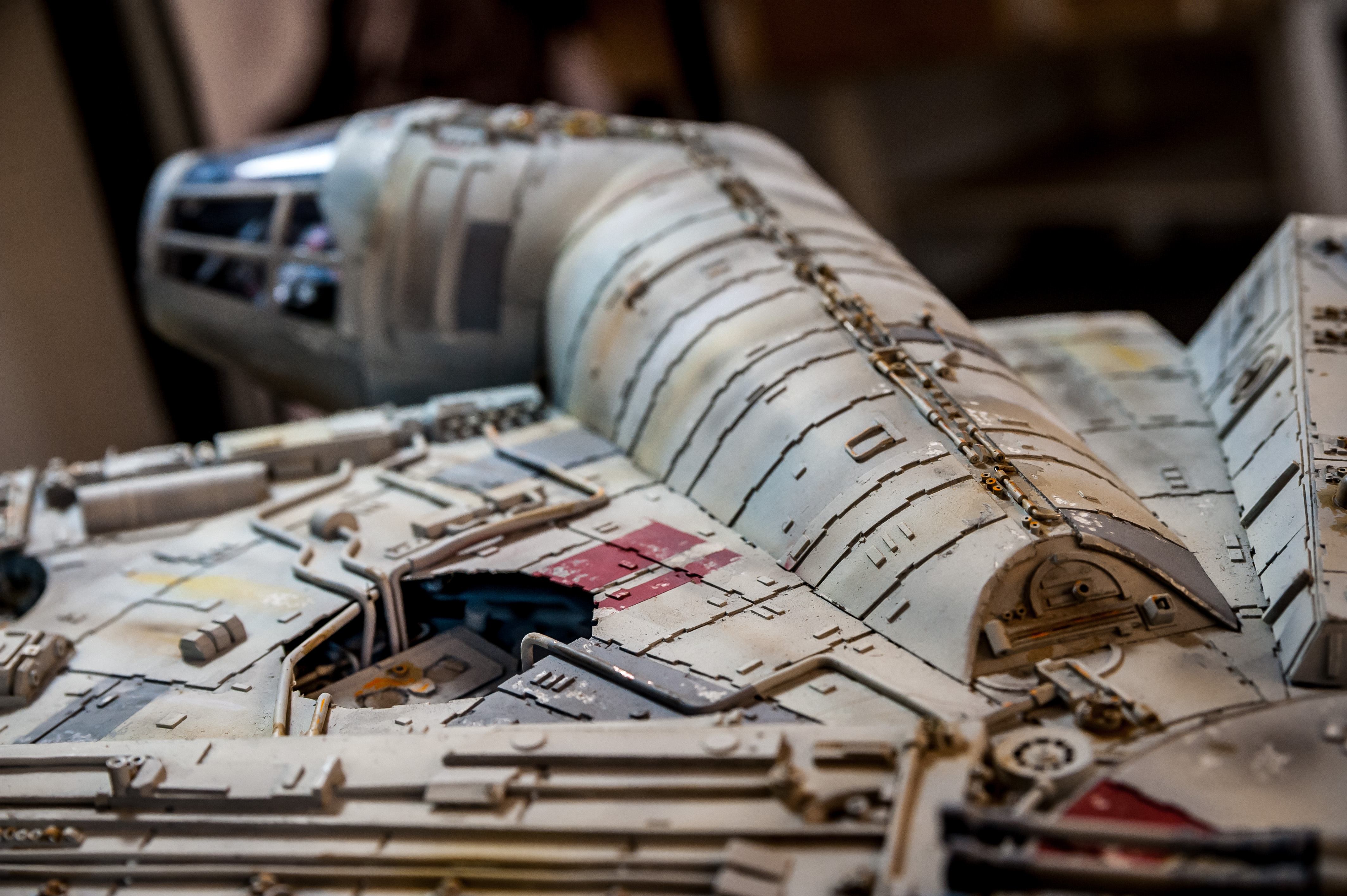 millennium falcon paper model