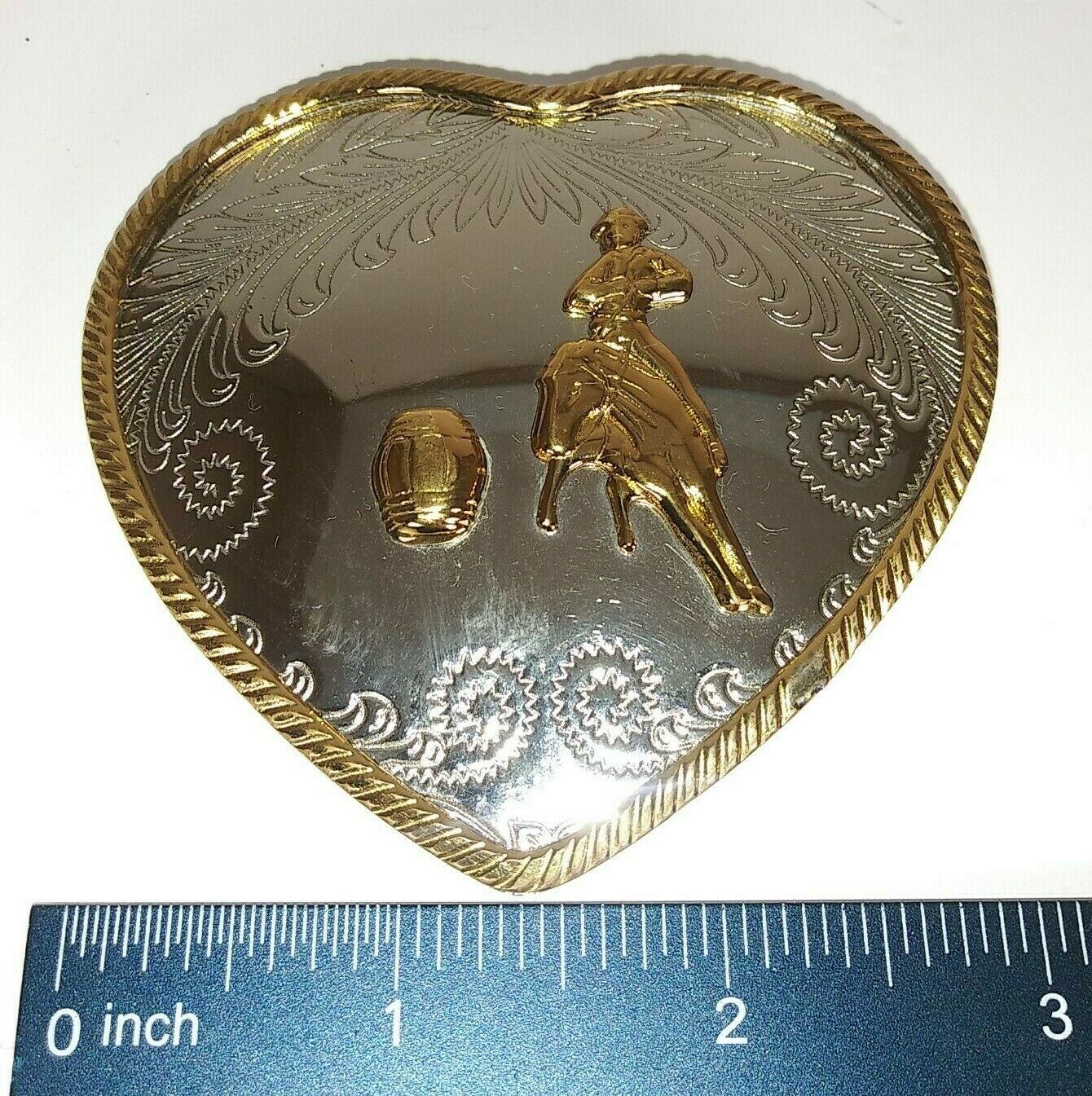 Tremors Kevin Bacon Barrel Racing Heart Buckle German Silver eBay 1 C.jpg