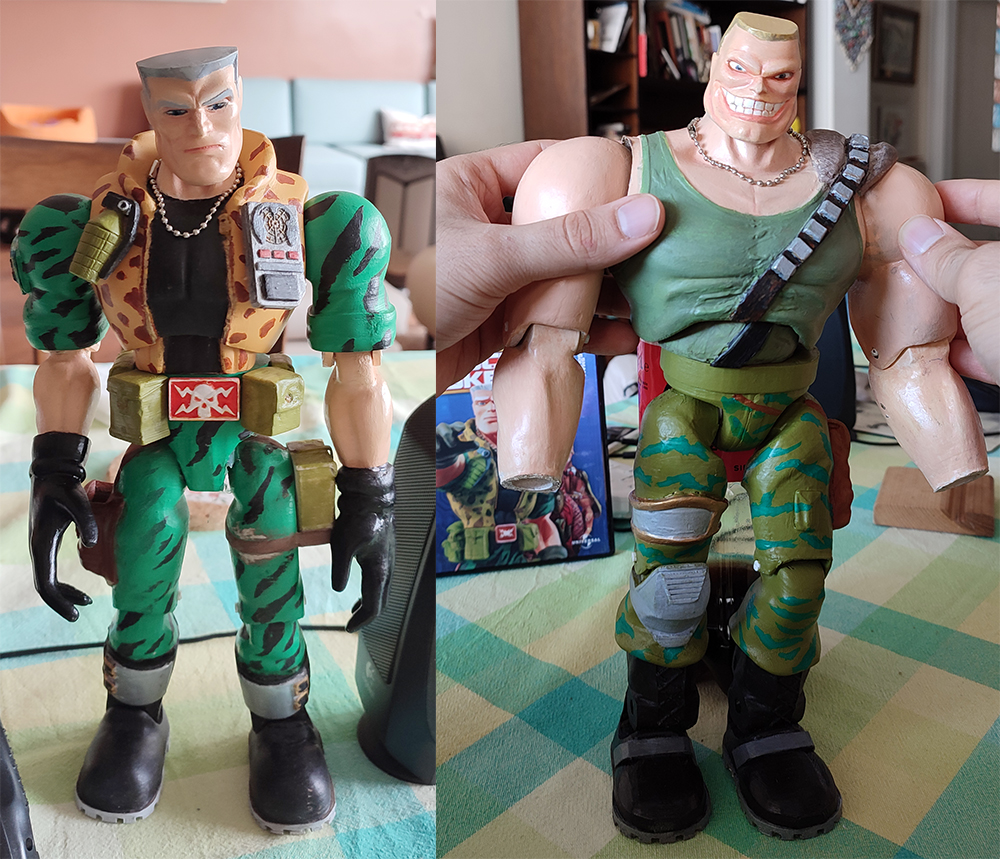 Small soldiers commando cheap elite action figures