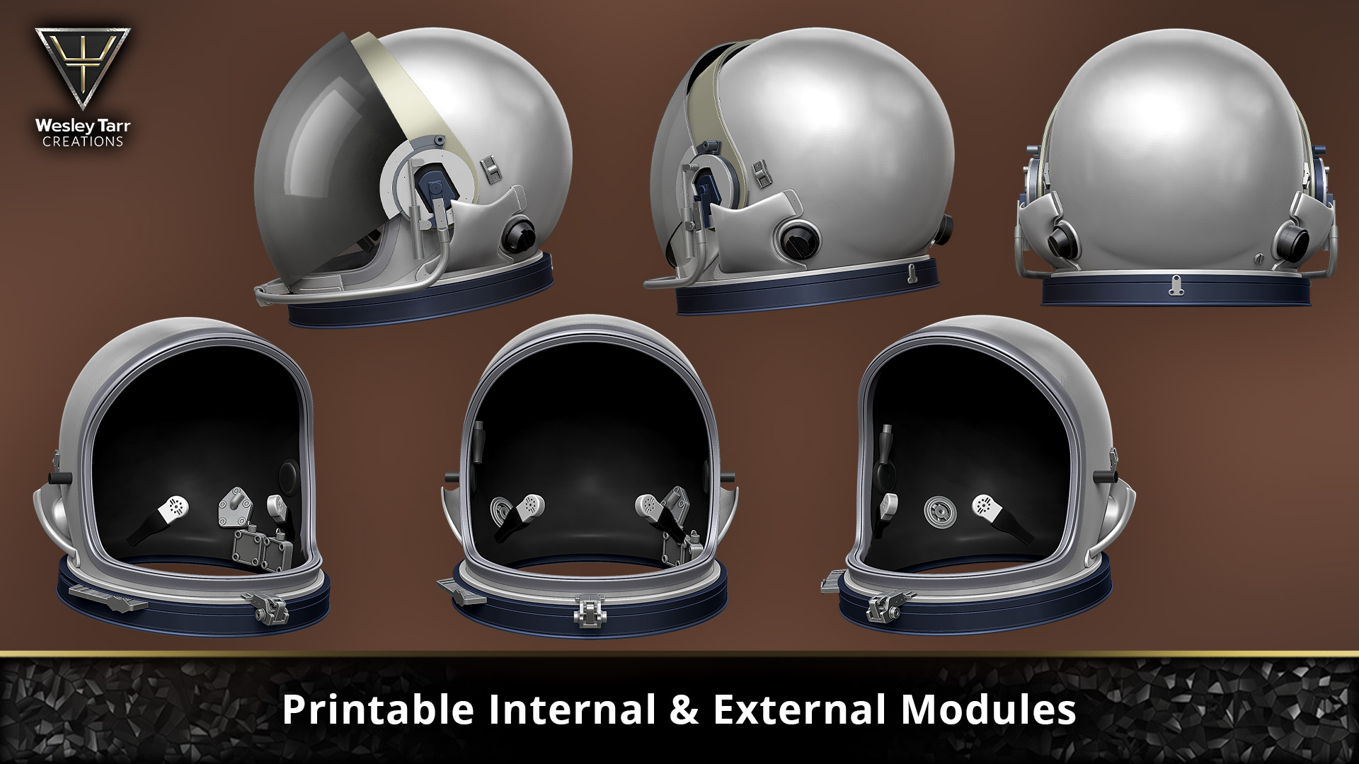 Wesley Tarr 3D NASA ACES Helmet 3D Print files 3.jpg