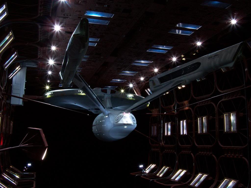 1/350 Scale PL Enterprise with Drydock