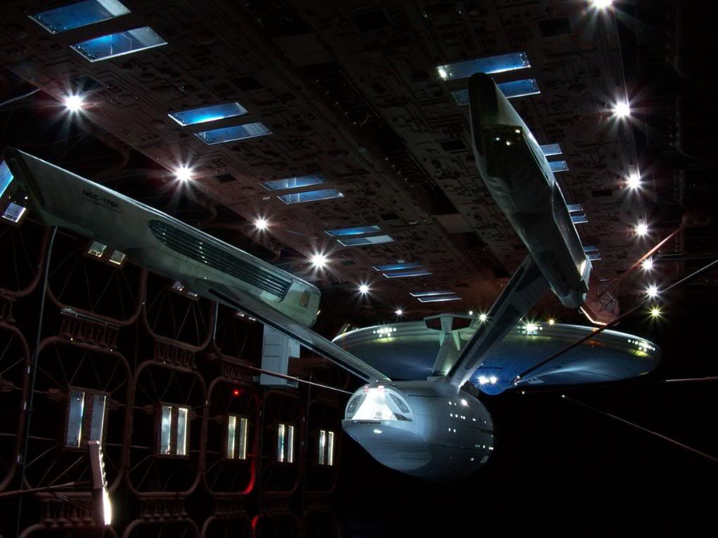 1/350 Scale PL Enterprise with Drydock