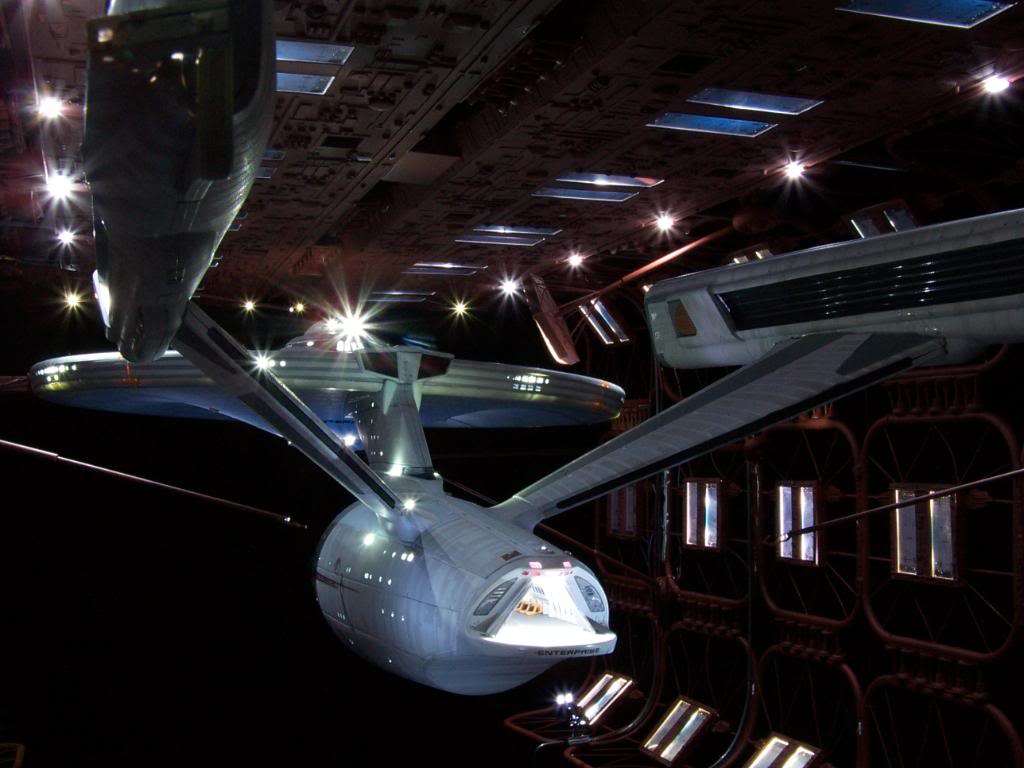 1/350 Scale PL Enterprise with Drydock