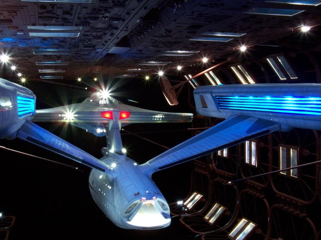 1/350 Scale PL Enterprise with Drydock
