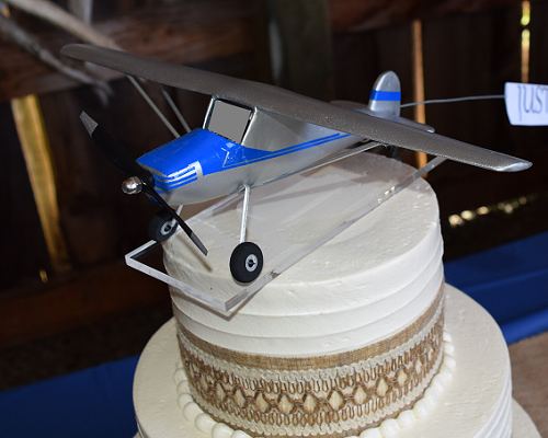 12
Saturday! Placed it on the cake a moment before the newly weds arrived. They loved it!