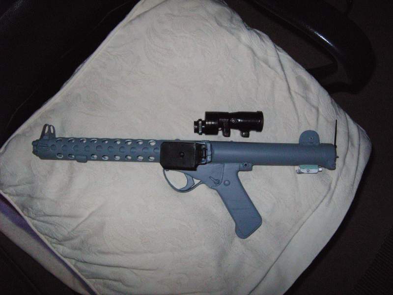 1st primer coat with scope & mag