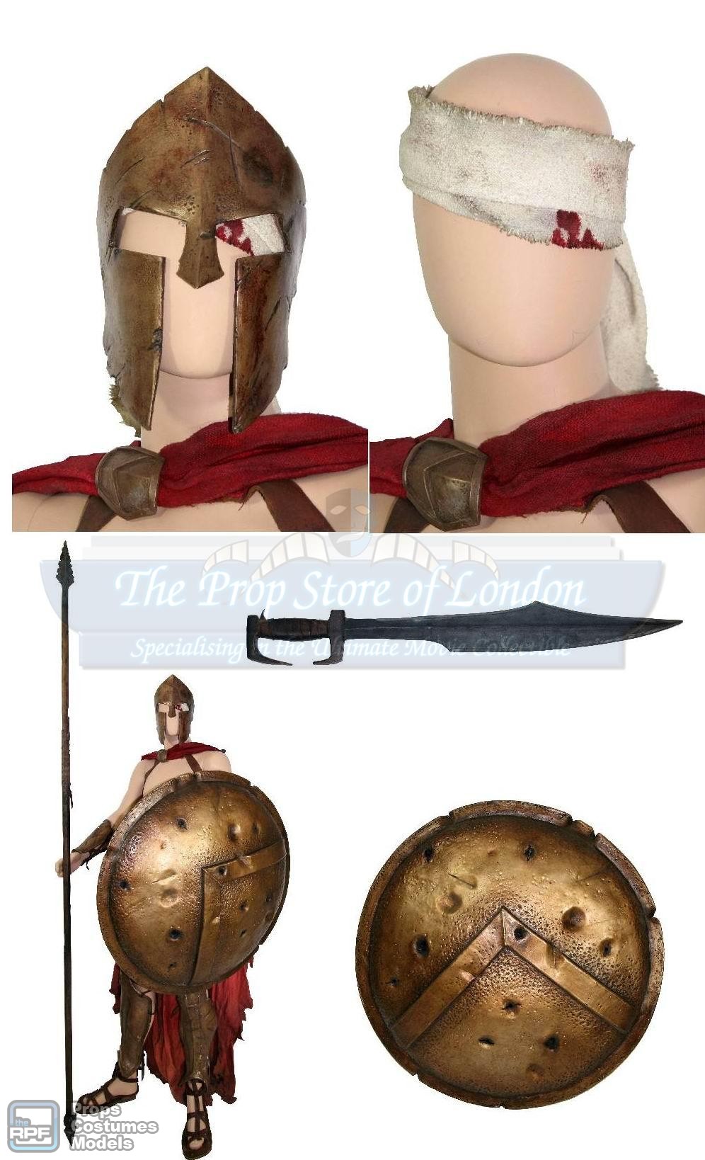300 - Dilios Spartan Costume