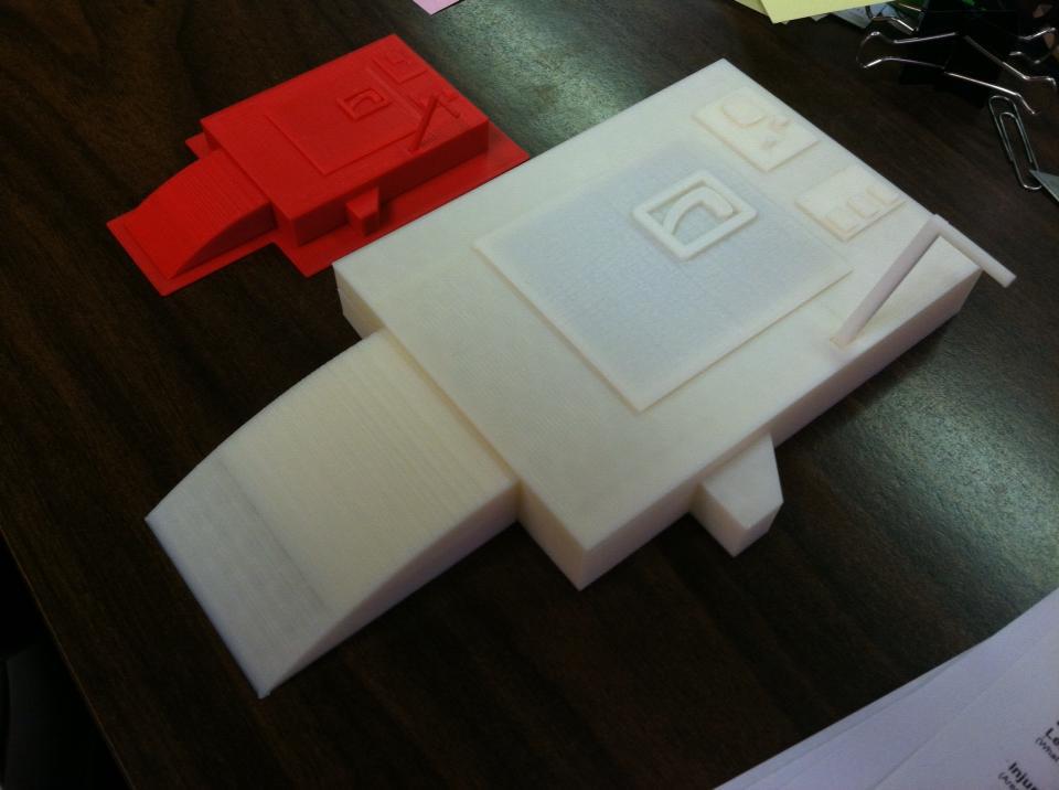 3D printed Ecto Containment Units... 1/6 scale and 1/12 scale.
