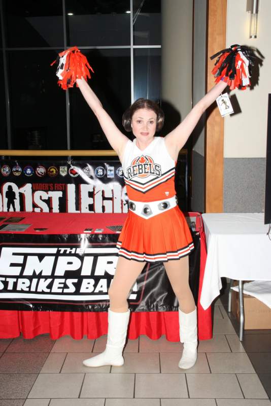 4628581276 2d0a47b618 b:  Renda Cheering on the Rebels and the 501 at Imagicon 2010.