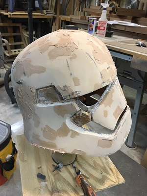 5.  Touch up fairing.