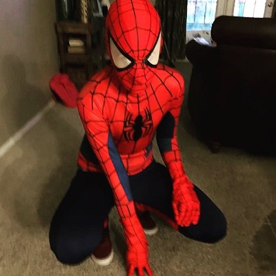 7-piece Spidey costume WIP