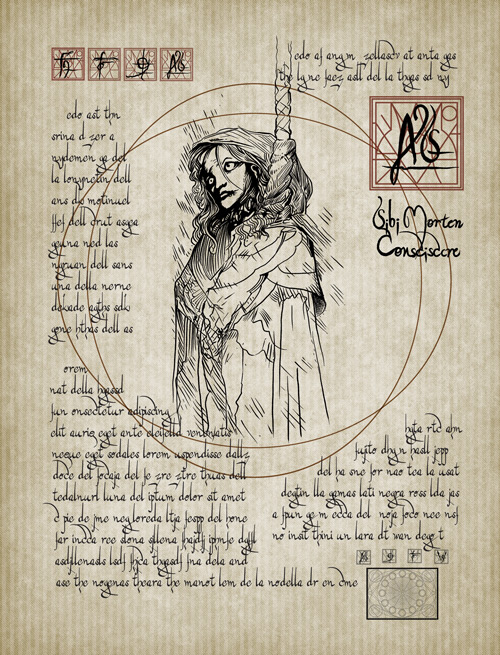 A page from my Black Zodiac replica, full resolution downloads over here: http://elderprops.tumblr.com/black-zodiac