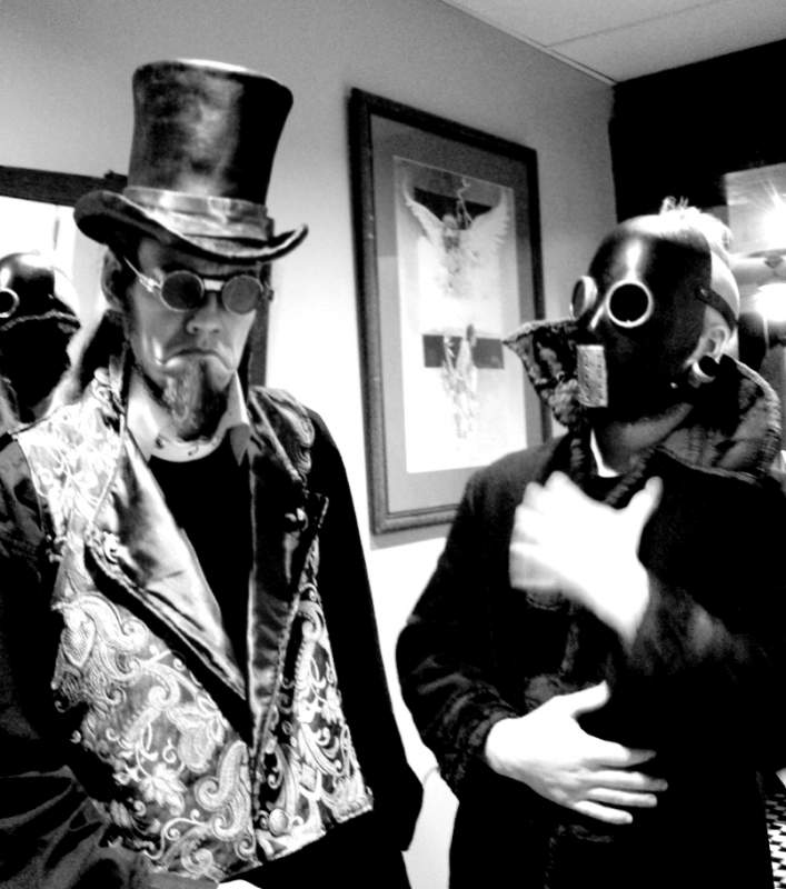 a pic of myself and the Engineer at a local coffee shop.
