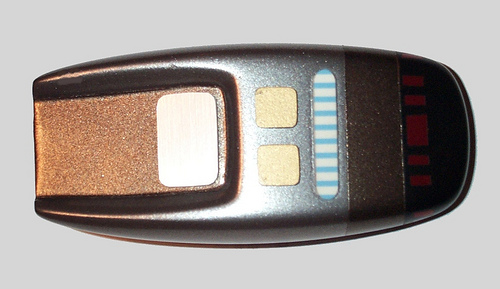 a proported screen used phaser