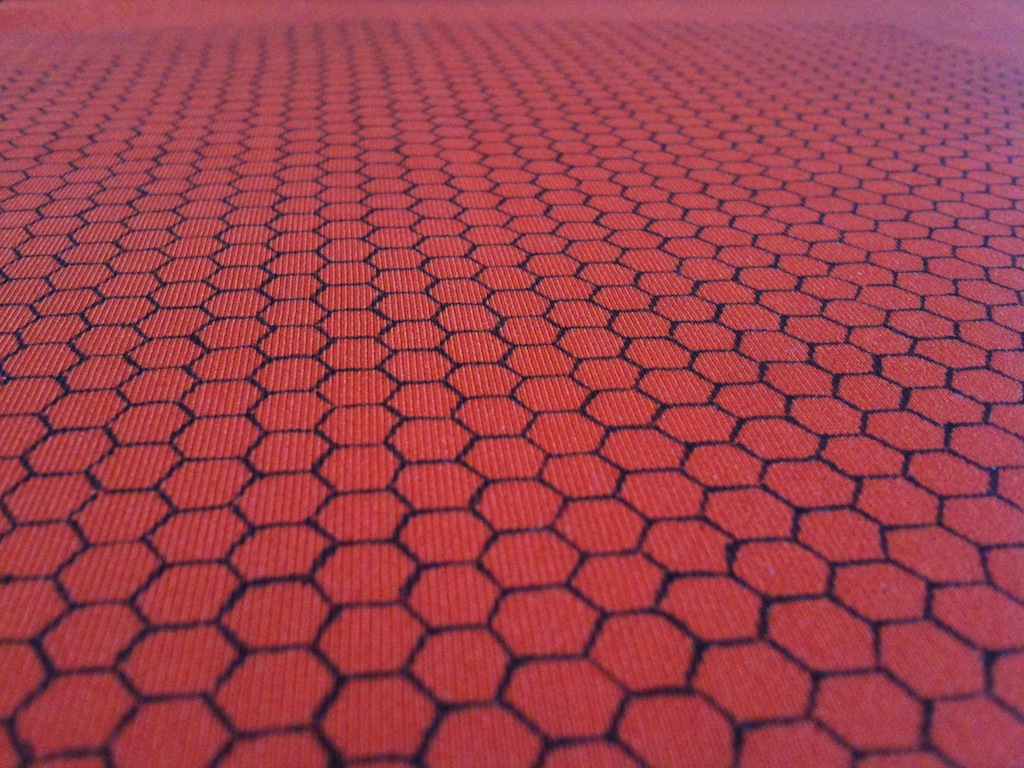 A sea of hexagons.