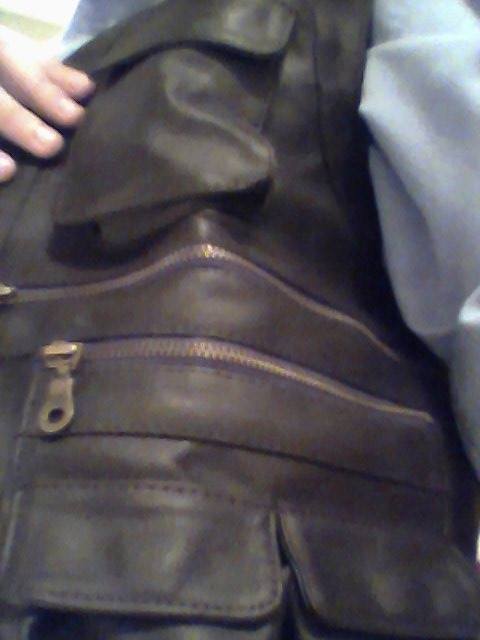 A shot showing the detail on my vest.