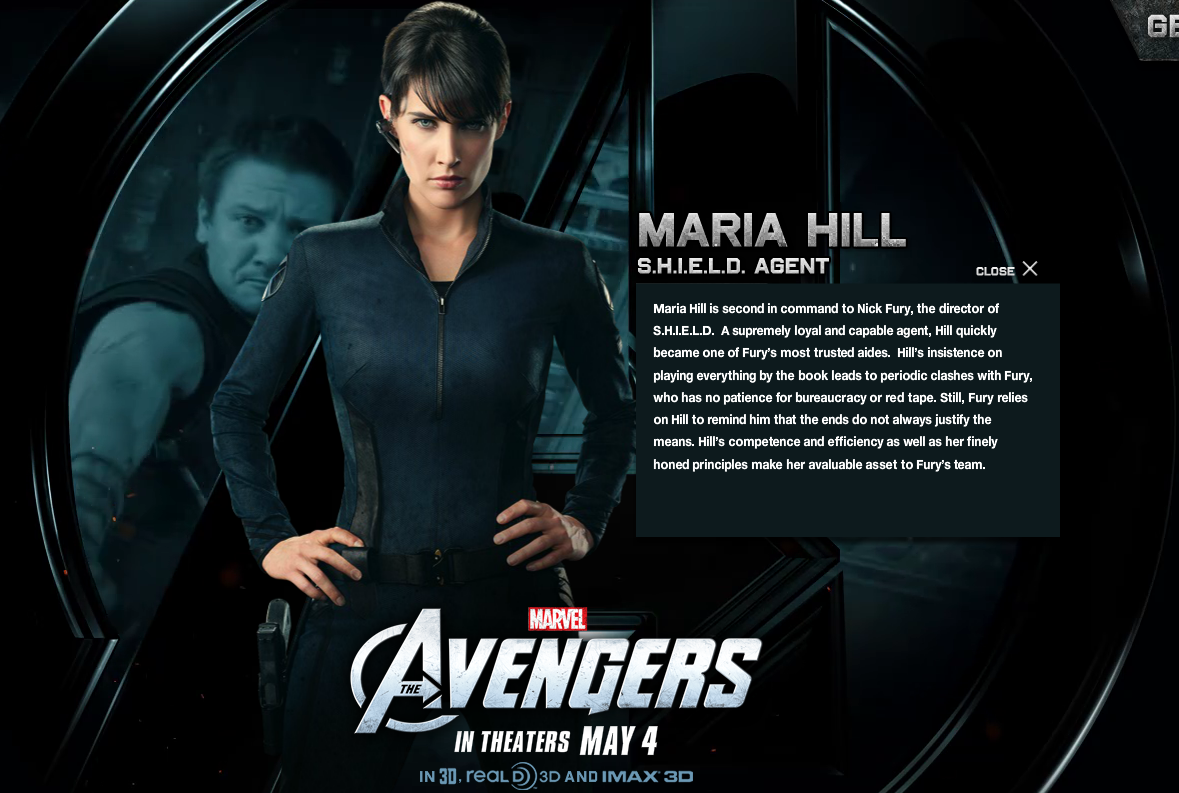 Agent Maria Hill