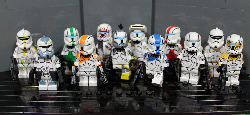 all Commandos in lego form